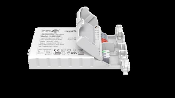 45W 500mA to 1100mA D4i dimmable led controller with 5-year warranty period