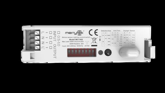 Ceiling Light Long Strip Microwave AC ON/OFF Motion Sensor, Compatible Working With Tri-proof Light MC130