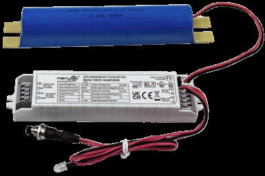 2W 3-ωρη μπαταρία LiFePO4 Διαχειριστής LED έκτακτης ανάγκης με μπαταρία Αυτοελέγχου και αυτοελέγχου Προαιρετικό με 5ετή εγγύηση